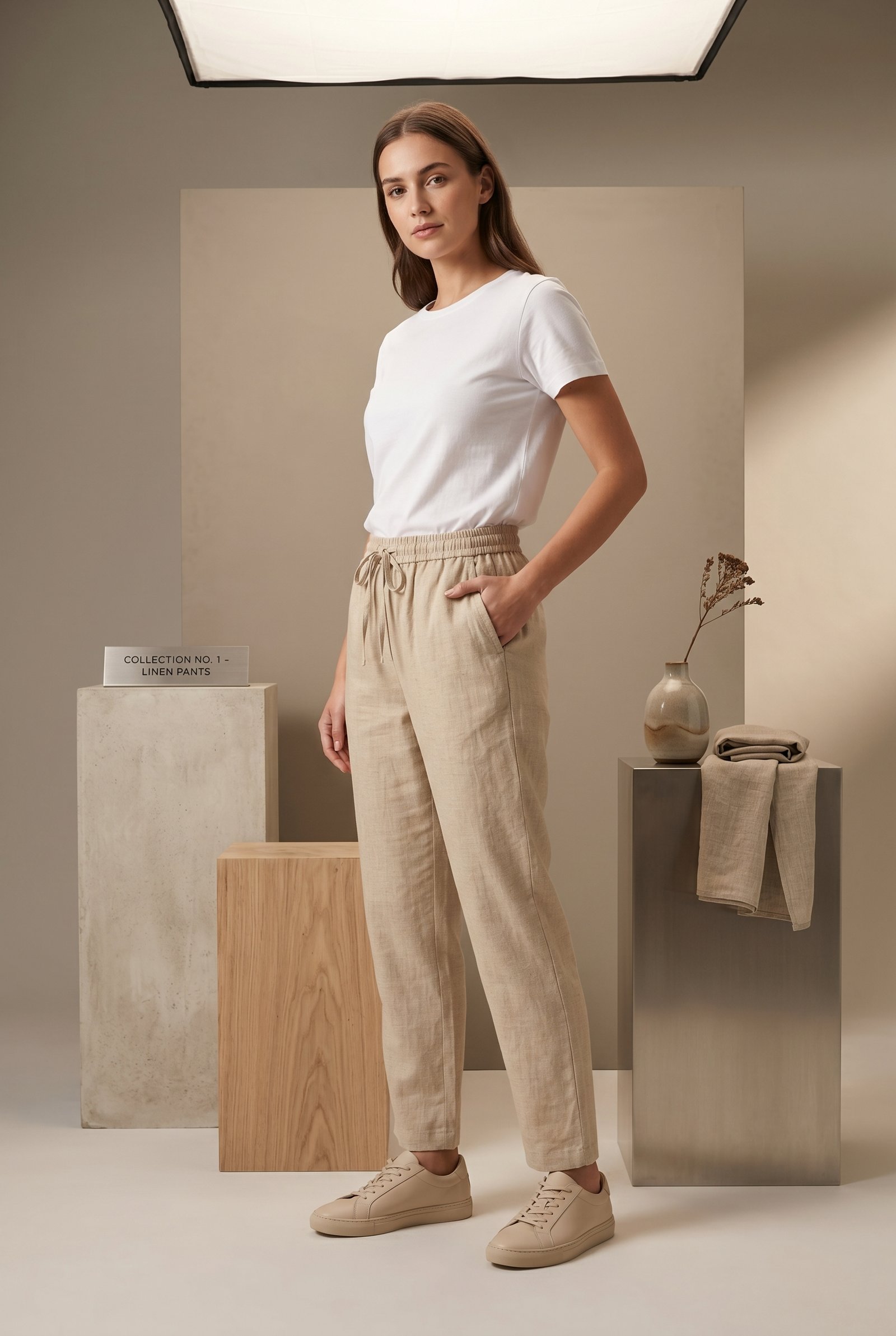KHADI LINEN PANTS