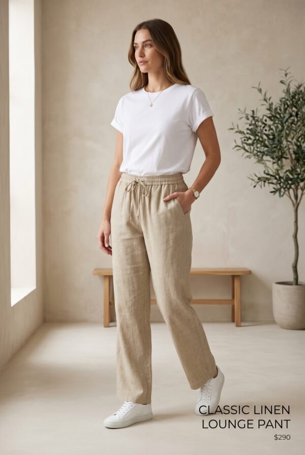 KHADI LINEN PANTS