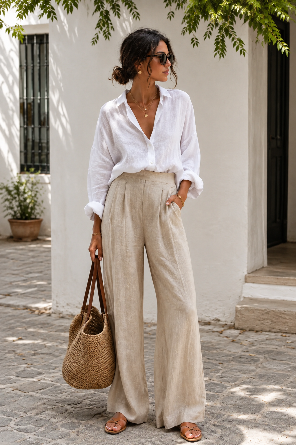 LINEN PANTS